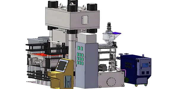 SMC Injection Compression Molding Press