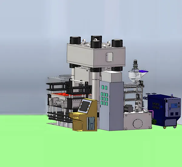 SMC Injection Compression Molding Press
