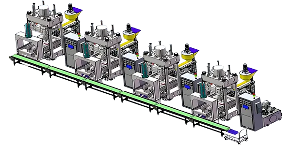 Rubber Vulcanizing Press